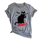 T-Shirt Chat Assassin (Gris)