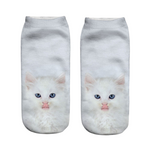 Chaussettes Chat Neige