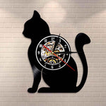 Sitting Cat Clock