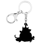 Pumpkin Cat Keychain