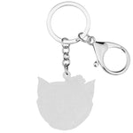 Cat Skull Key Ring