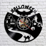 Horloge Chat Halloween