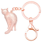 Cat's Back Keychain