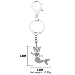 Mermaid Cat Keychain