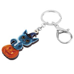 Wizard Cat Keychain