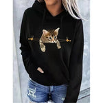 Black Cat Sweatshirt