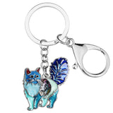 Metal Cat Keychain