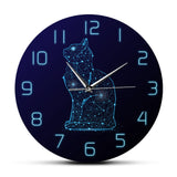 Horloge Chat Constellation