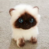Blue Eyes Cat Plush