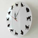 Horloge Chat Classique