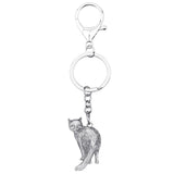 Cat's Back Keychain