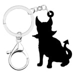 Devil Cat Keychain