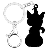 Wizard Cat Keychain