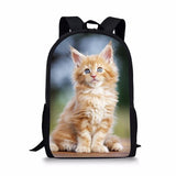 Cartable Chat Roux