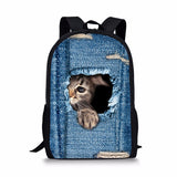 Cartable Chat Caché