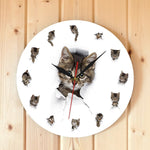 Kitten Cat Clock