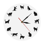 Horloge Chat Classique