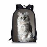 Cartable Chat Angora