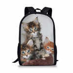 Cartable Chat Trois Chatons