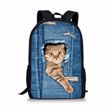 Cartable Chat Attentif