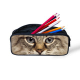 Striped Cat Pencil Case