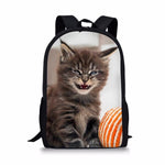 Cartable Chat Chaton Joueur