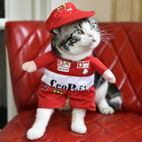 Costume pour Chat Rouge