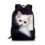 Cartable Chat Blanc