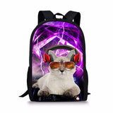 Cartable Chat DJ