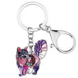 Metal Cat Keychain