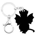 Red Cat Keychain