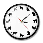 Horloge Chat Classique