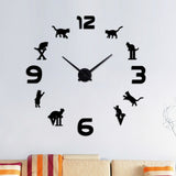 Horloge Chat Noir