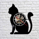 Sitting Cat Clock