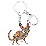 Sphynx Cat Key Ring