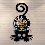 Hanging Cat Clock
