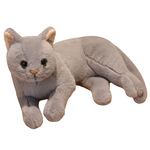 Peluche Chat Gris