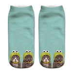 Chaussettes Chat Grenouille