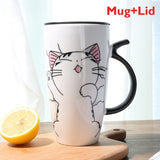 Kawaii Cat Belly Mug