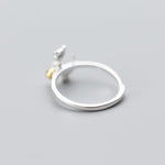 Bague Chat Collier