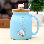 Blue Cat Mug