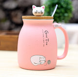 Pink Cat Mug