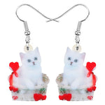 Boucles d'Oreilles Chaton dans Panier