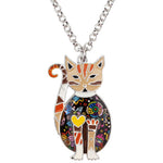 Pendentif Chat Brun